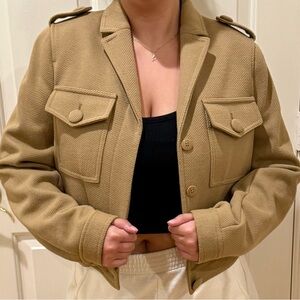 Calvin Klein Tan Blazer Jacket